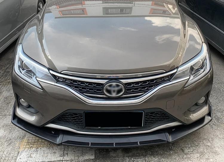 トヨタ マークX GRX系 フロントリップスポイラー カーボン調
