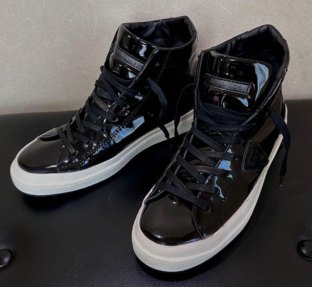 【希少】Philippe Model パテントハイカット 38 黒
