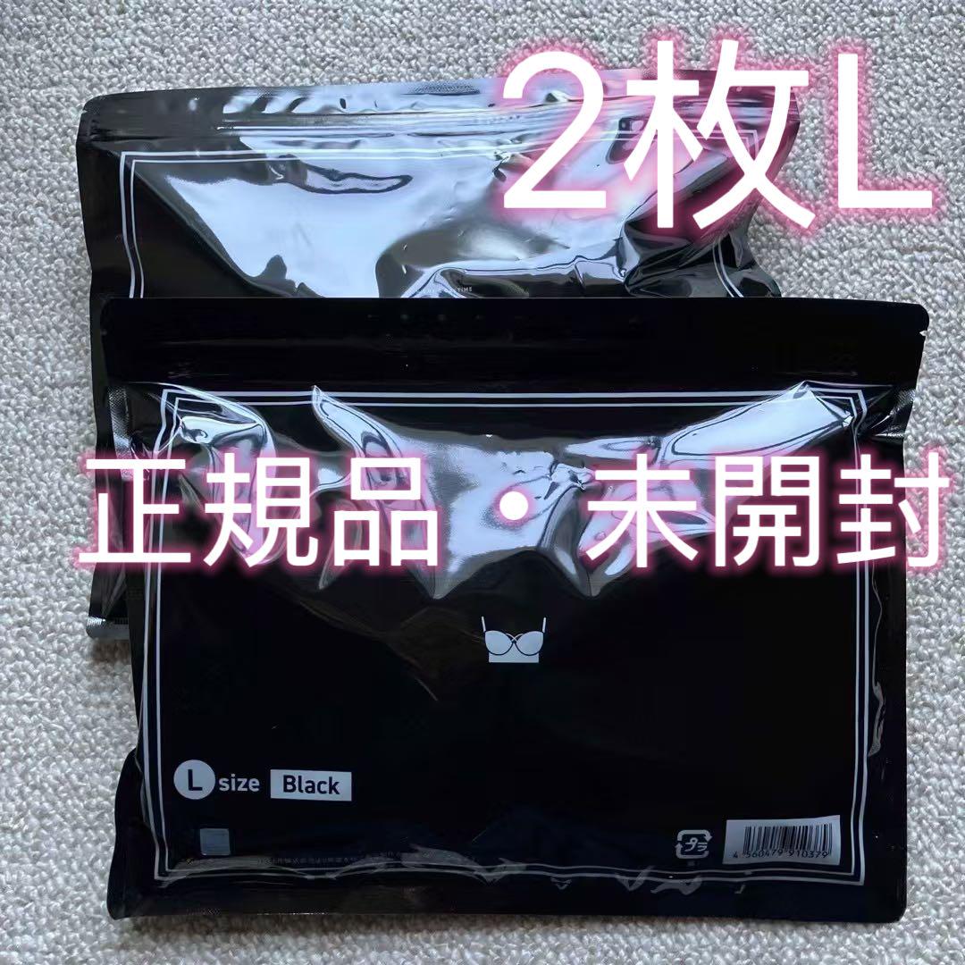 AGARISM×GYDA アップミースタイリングブラL ブラック 2枚組