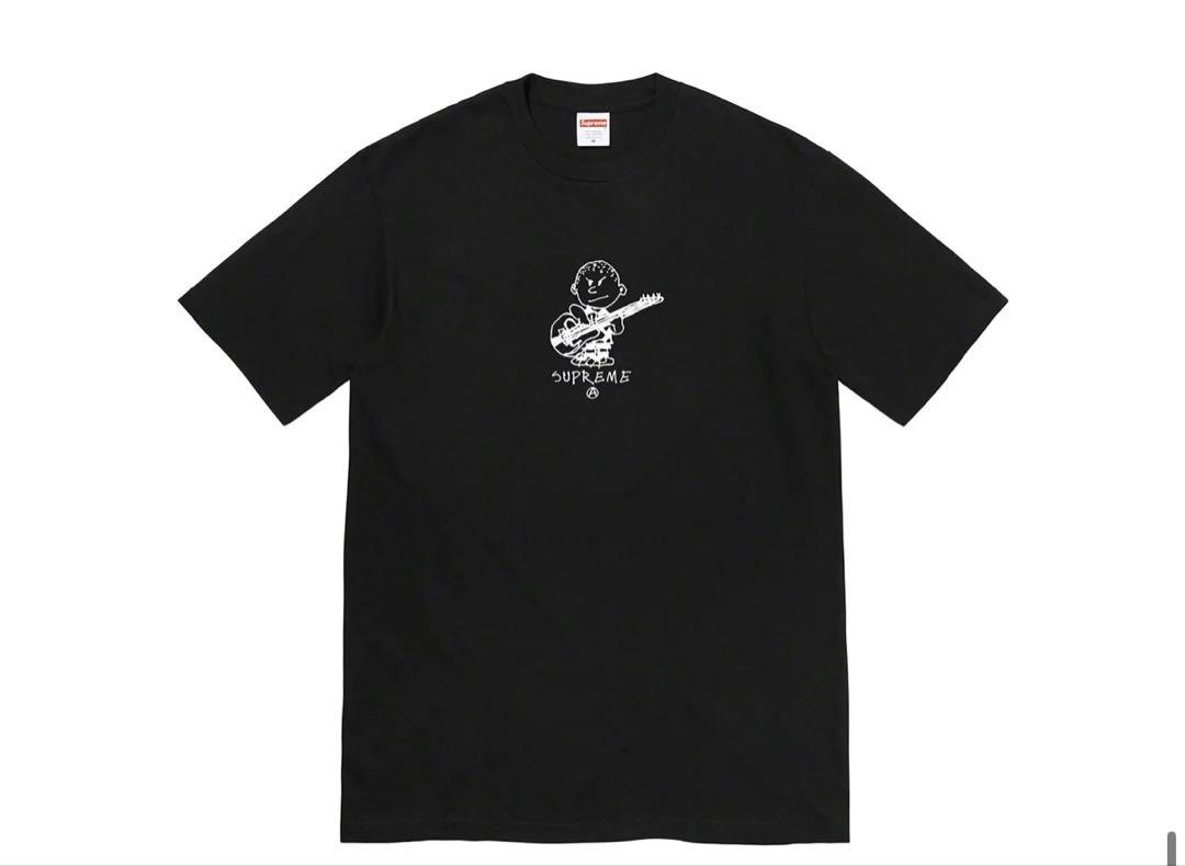 Supreme ブラック Tシャツ L