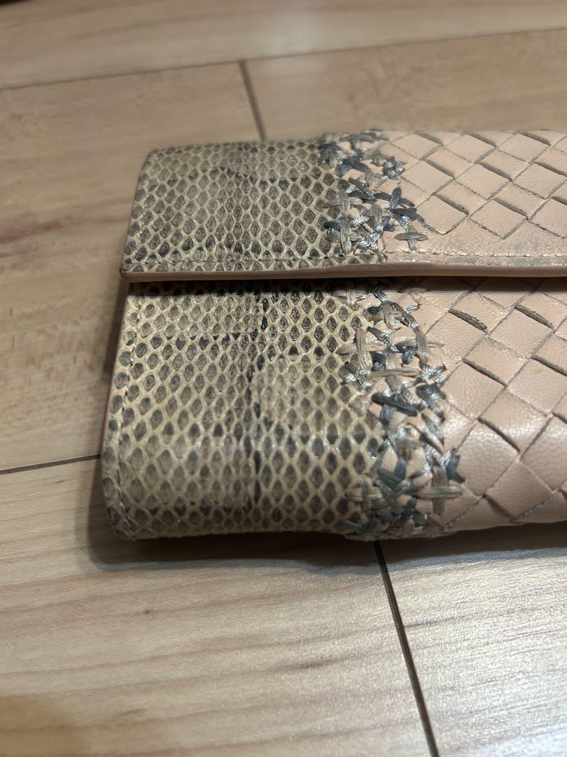 Bottega Veneta 長財布 コインケース　編み込み　ボッテガヴェネタ