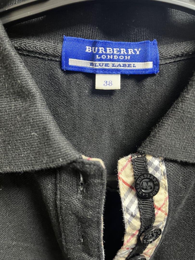 Burberry Blue label ポロシャツ　黒　38