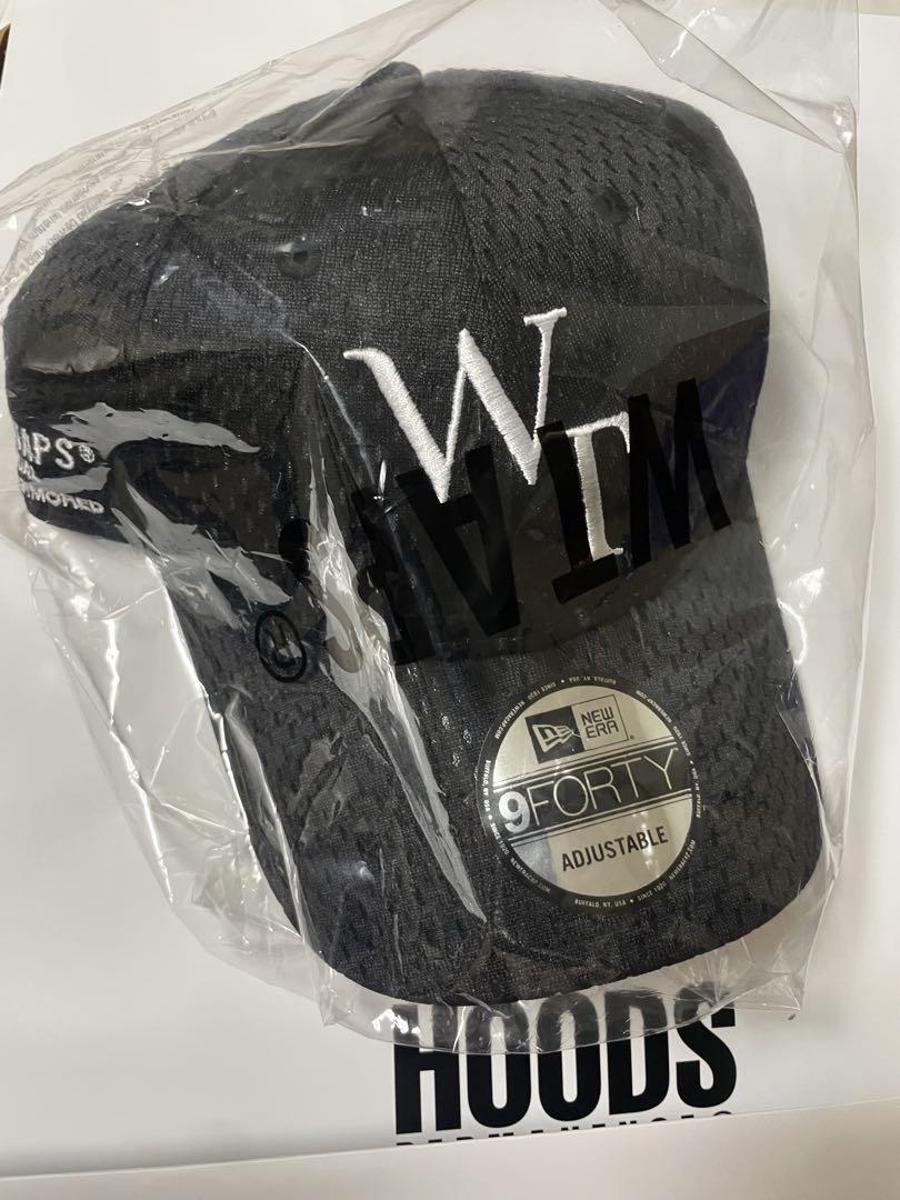 WTAPS 9Forty Cap Poly Mesh Newera 黒