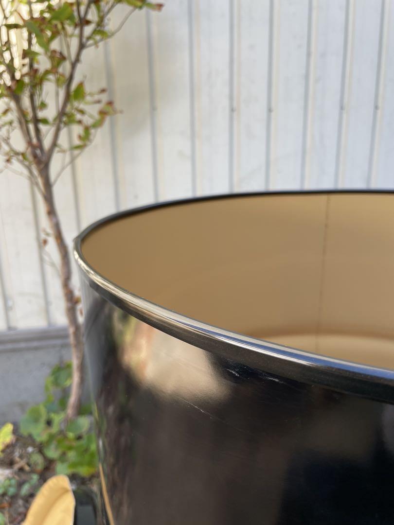 ドラム缶風呂 排水蛇口とすのこ付き 蓋あり
