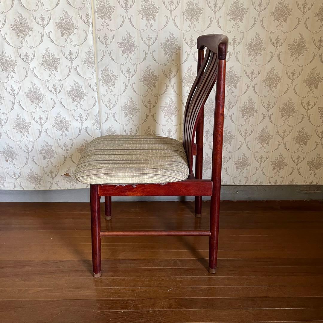 【アンティーク】① マツダ 松田家具 木製 ダイニングチェア 椅子 古家具