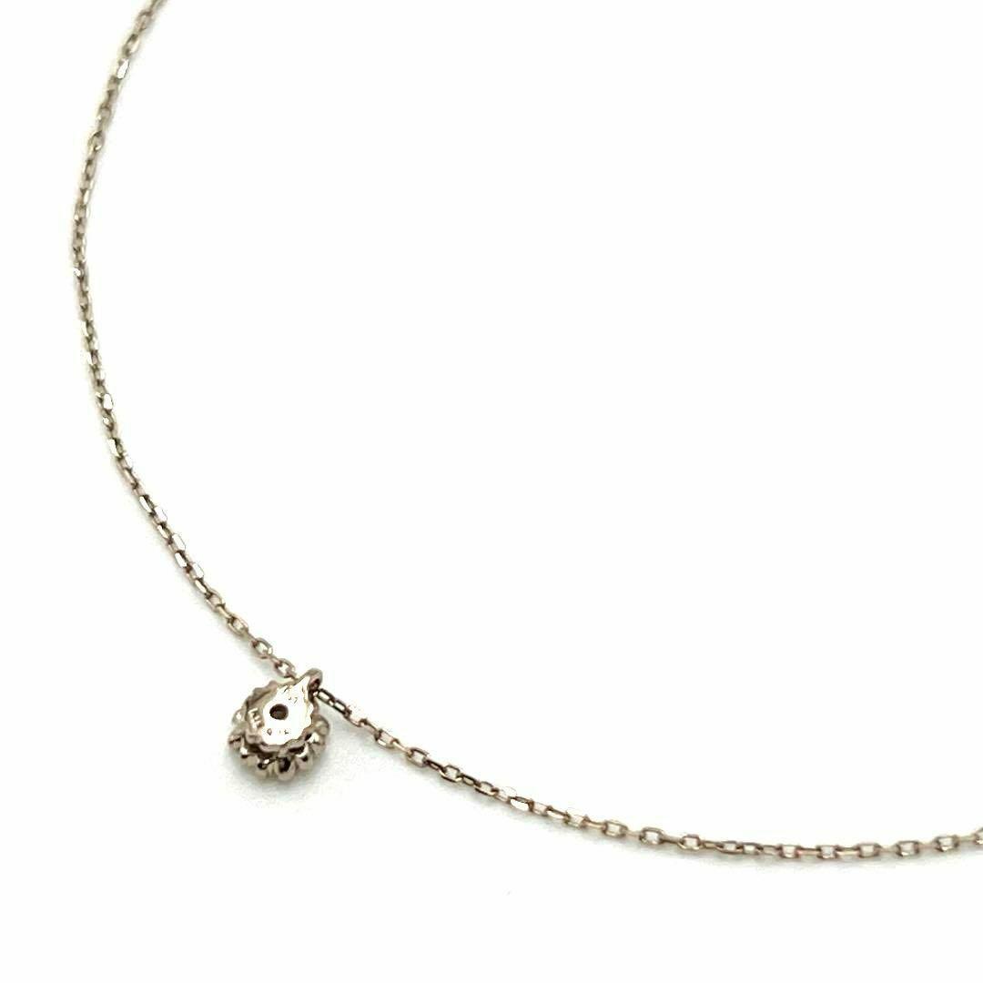 カシケイミルネックレスペンダント 柏圭ブラウンゴールドダイヤ