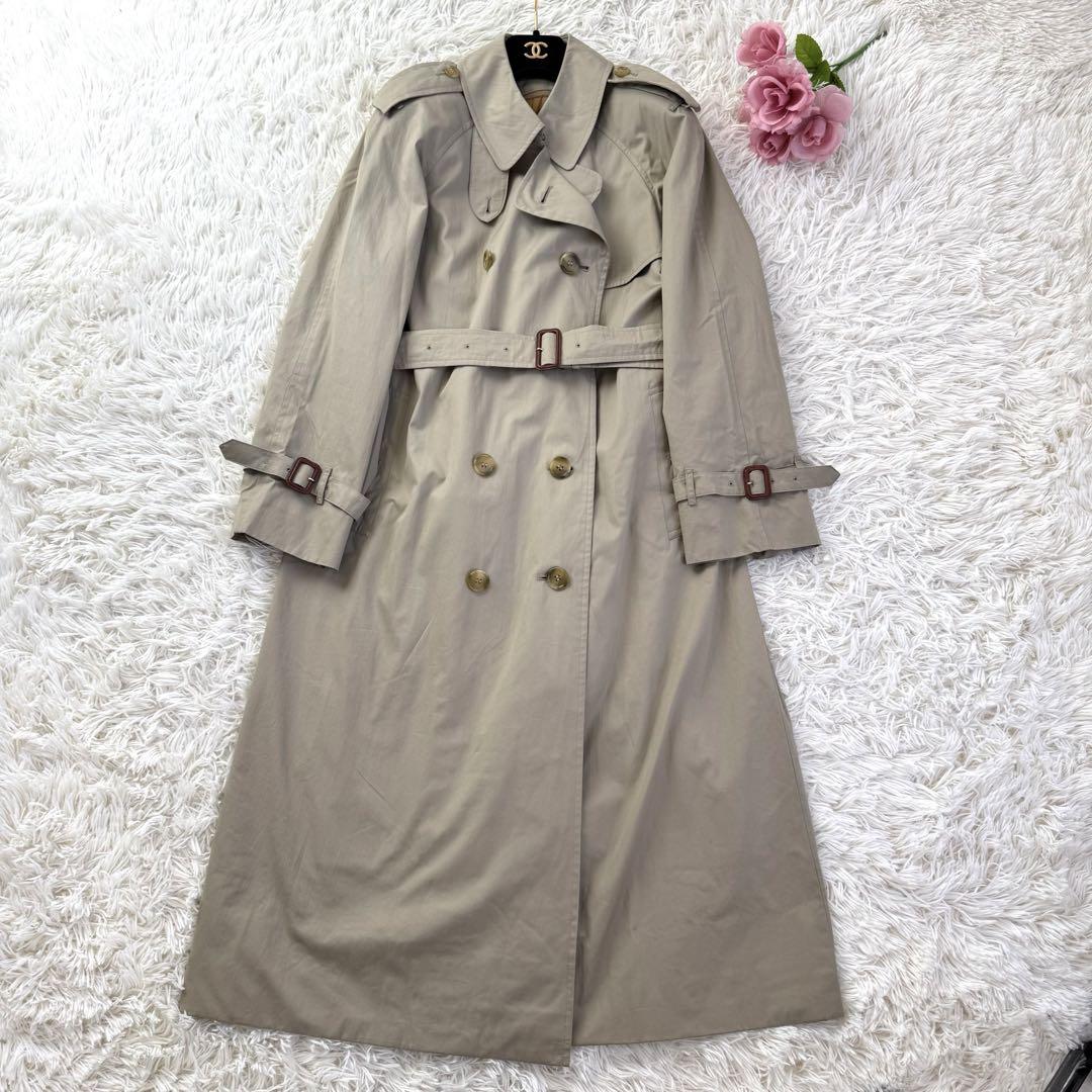 美品✨️Burberry トレンチコート ベージュ ノバチェック M ライナー