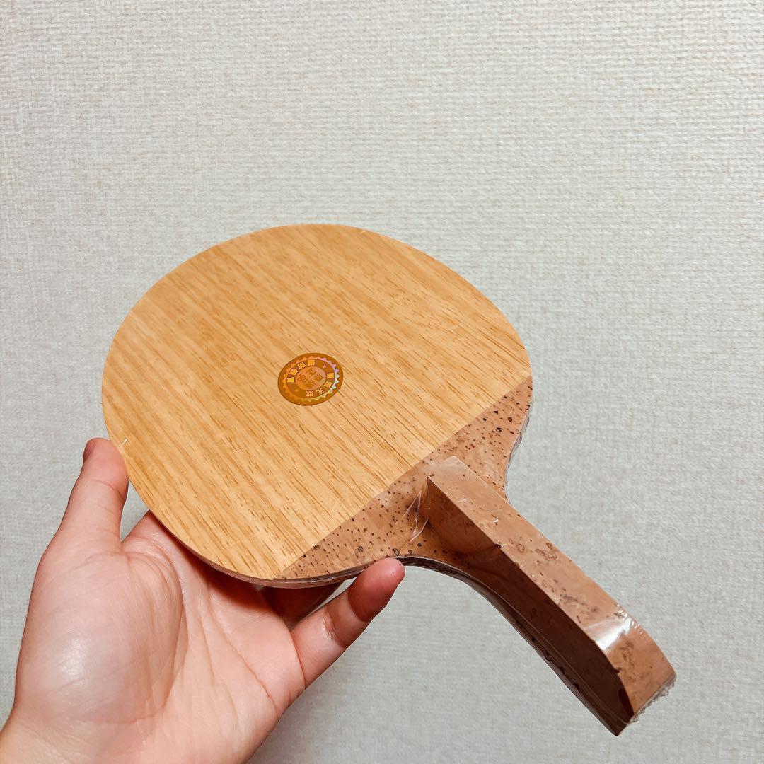 卓球 ラケット　裏面ドライブ　丸型 中国式 中ペン インナー　カーボン　ＺＺ５