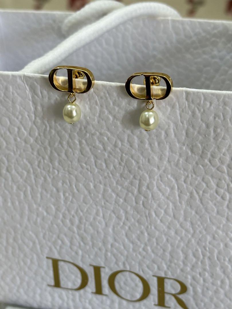 Dior ディオール ピアス ゴールド