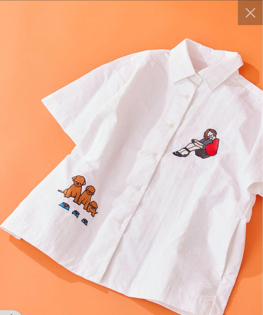 イア　パピヨネ　KEN NAKAYAMAコラボ半袖シャツ