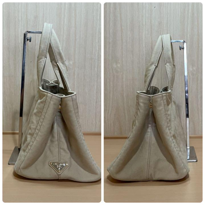 正規品 ハンド バッグ ベージュ 人気 M 0vhNy-m51005508648 PRADA プラダ カナパ トート 国産最新品