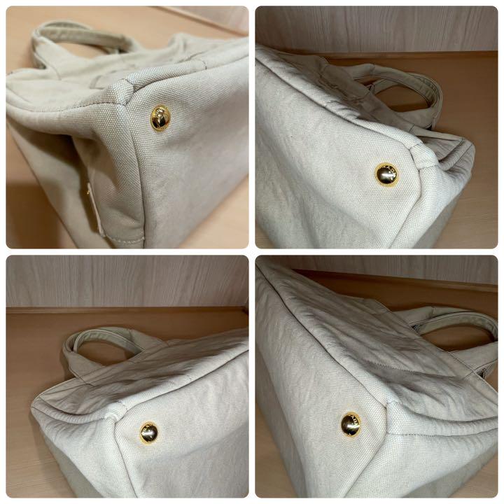 正規品 ハンド バッグ ベージュ 人気 M 0vhNy-m51005508648 PRADA プラダ カナパ トート 国産最新品