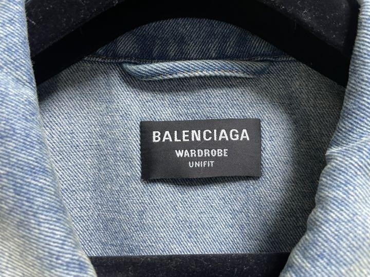 デニムジャケット Gジャン　バレンシアガbalenciaga
