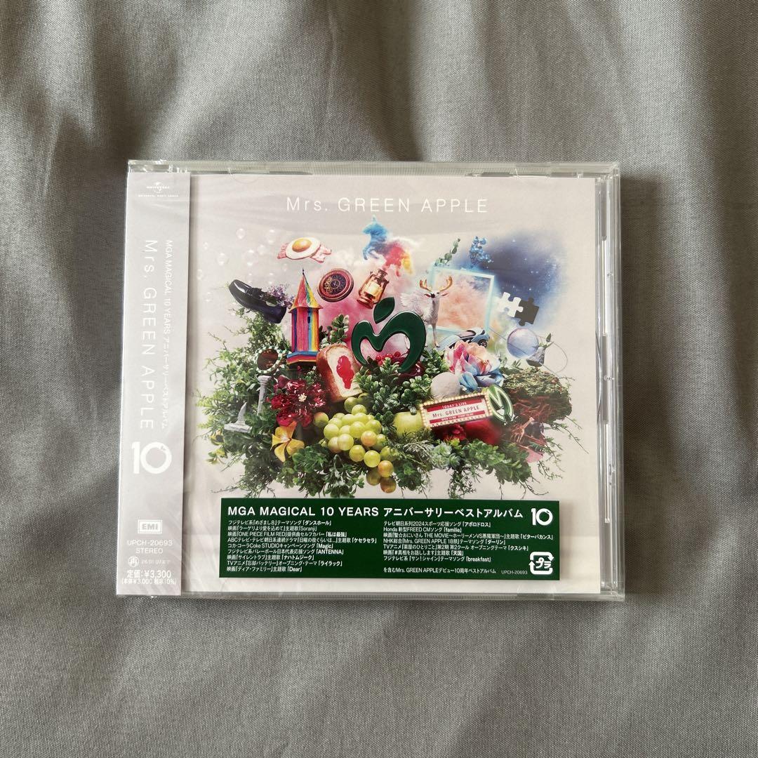ミセスグリーンアップル 10 アルバムMrs. GREEN APPLE新品未開封