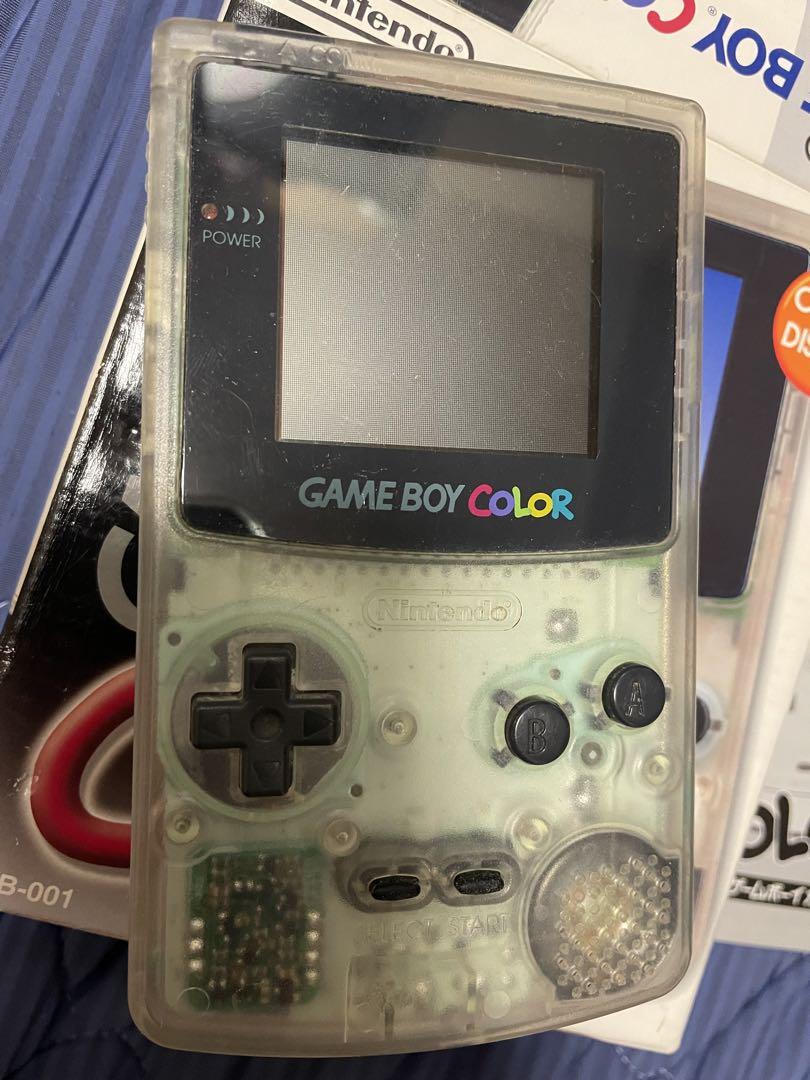 Nintendo ゲームボーイカラー クリア＋アダプター