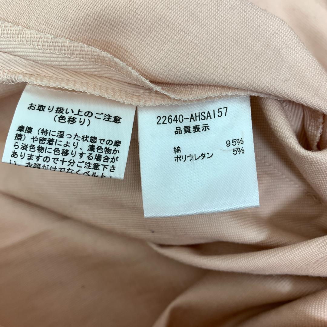 LA7261 フォクシーニューヨーク コットンジャンパースカート ピンク 38 LA7261 フォクシーニューヨーク コットンジャンパースカート