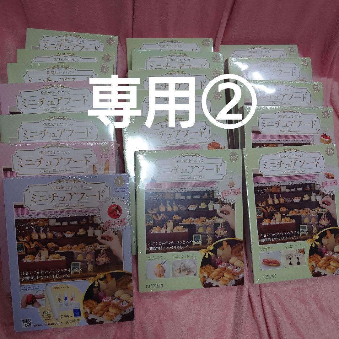 handmade♡N♡樣　専用　未使用　アシェットミニチュアフード　65冊 ②