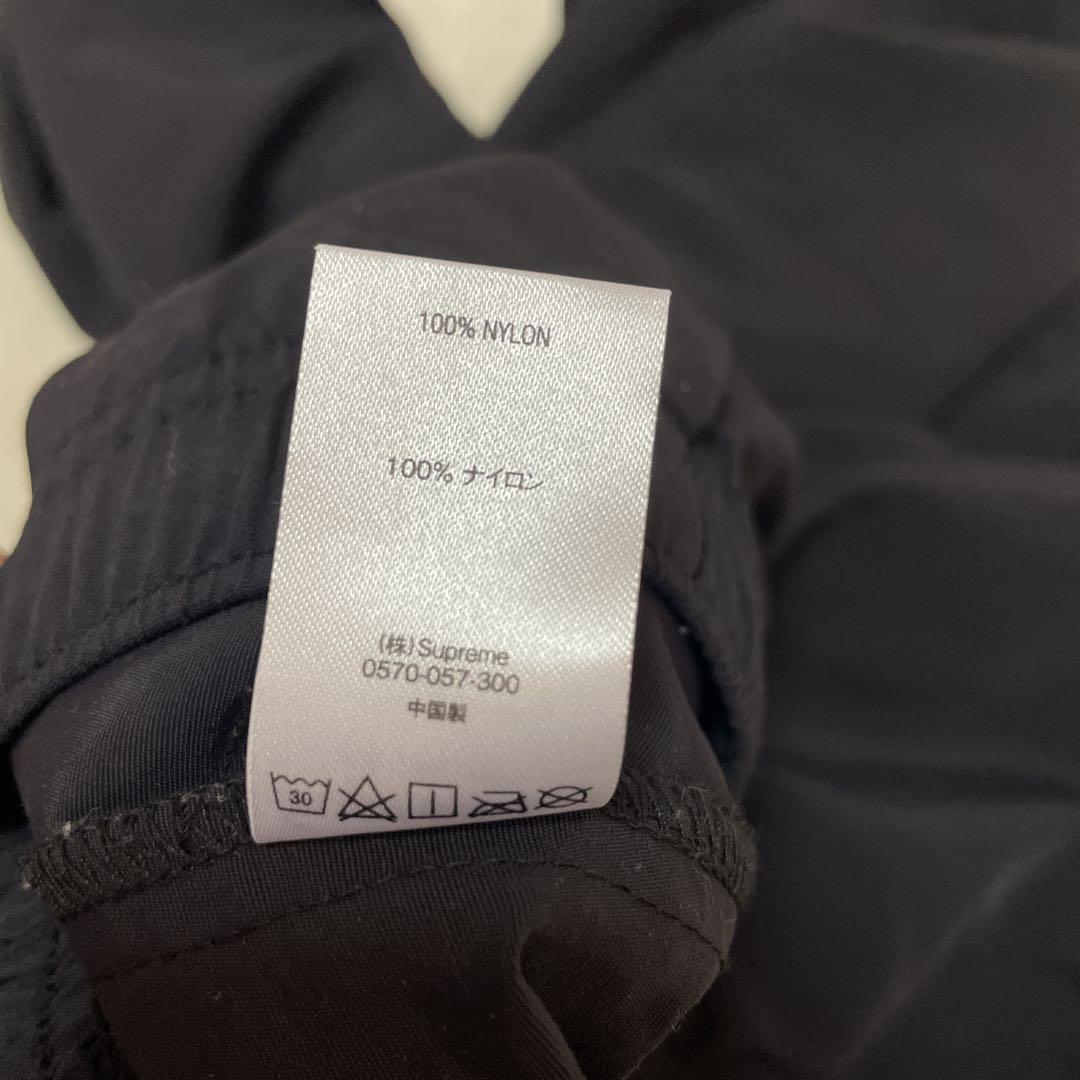 Supreme warm up pants black シュプリーム