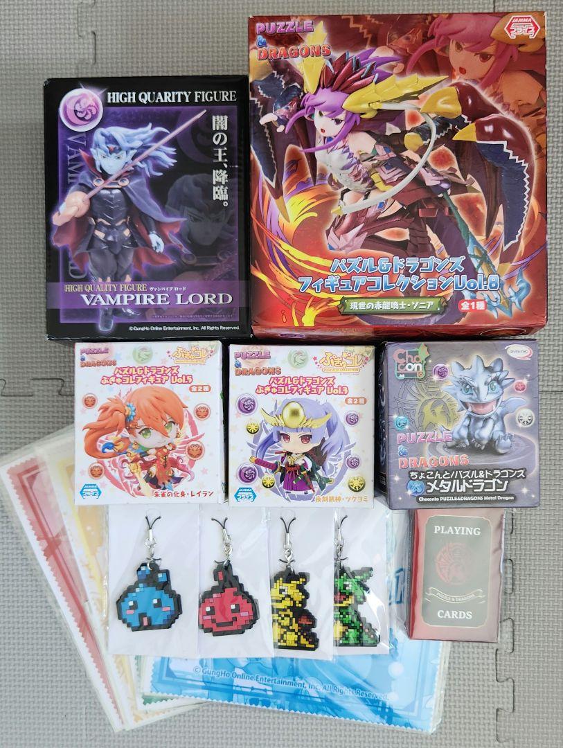 パズドラのフィギュア9体セット ぷぎゅコレ デフォルメ 開封品 パズドラ.フィギュアセット他 15点未開封セット - メルカリ