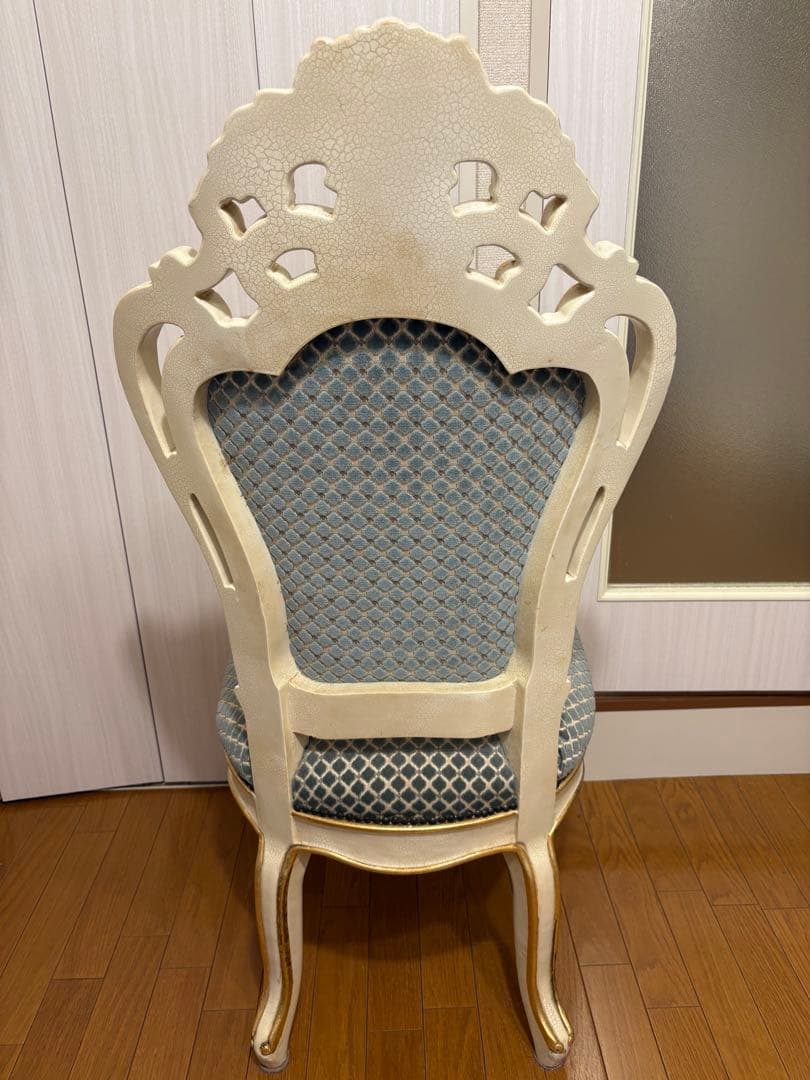 SILIK シリック ロココ調 ダイニングチェア全体的に状態が悪い MARWIL-DEMENAGEMENTS_CH