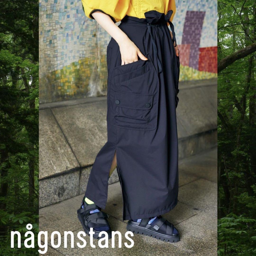 【nagonstans】Straight Pocket Skirt