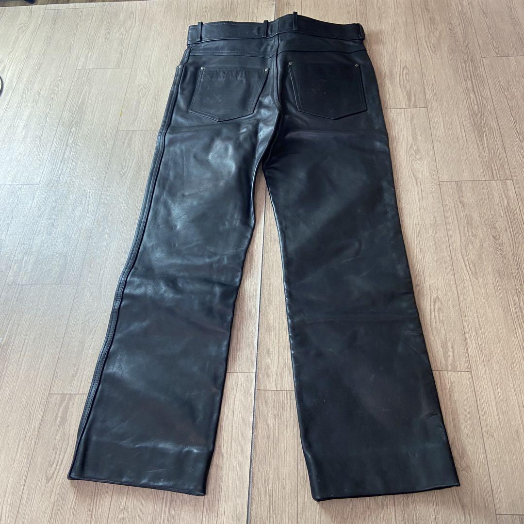 専用HARLEY DAVIDSON 牛革　レザーパンツ　本革　カウレザー　34