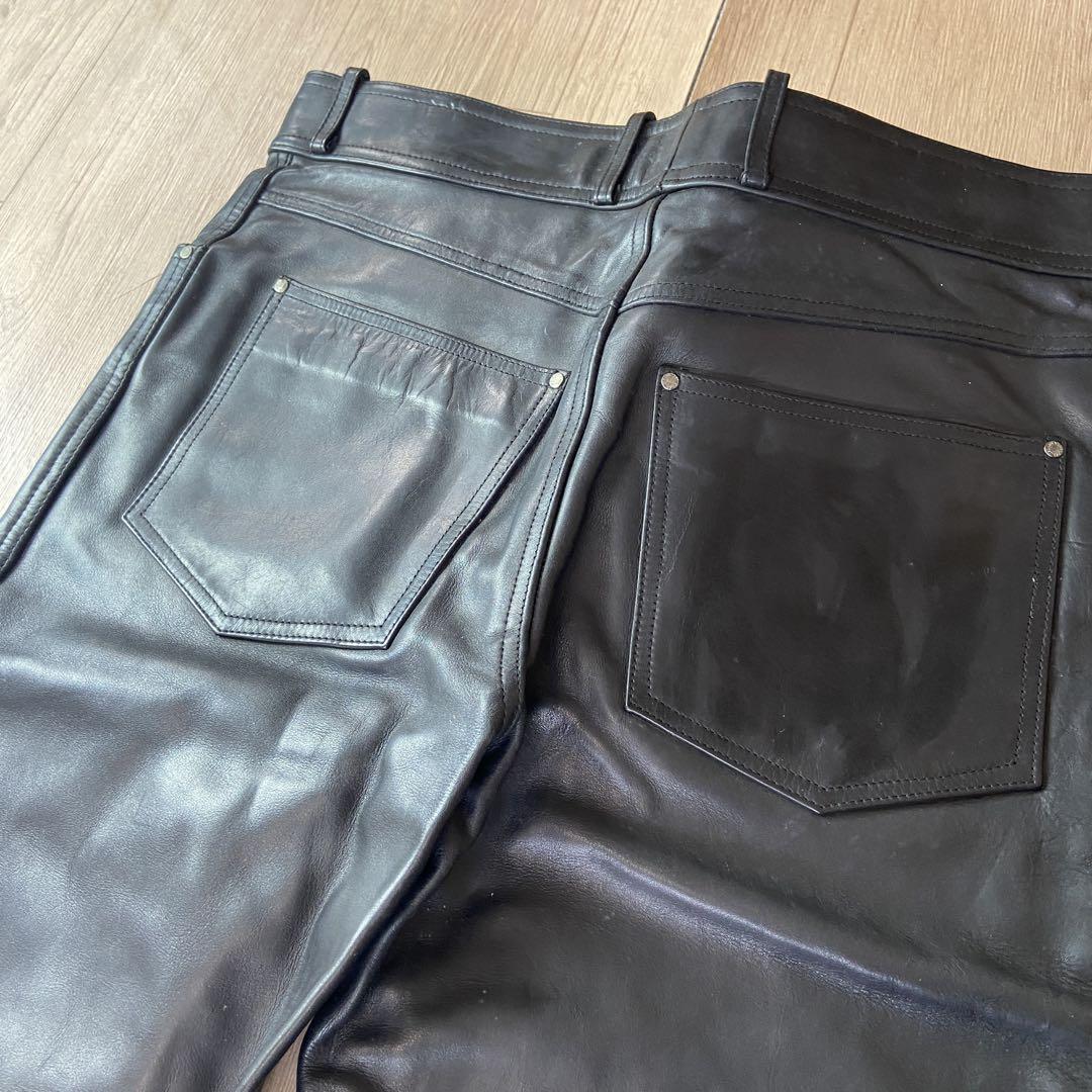 専用HARLEY DAVIDSON 牛革　レザーパンツ　本革　カウレザー　34