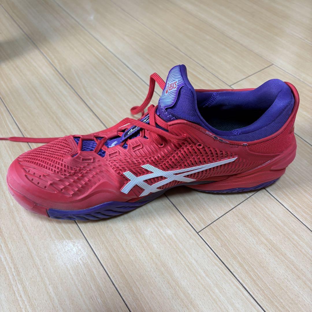 トータルさん専用　アシックス asics COURT FF 2 赤 25cm ASICS アシックス オールコート メンズ コート FF2(COURT FF 2