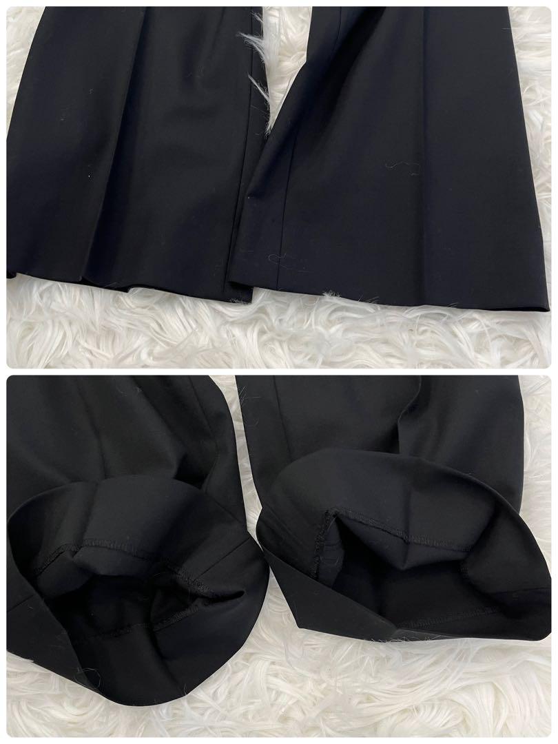 【美品】theory  セオリー フォーマル スーツ パンツ セットアップ 黒