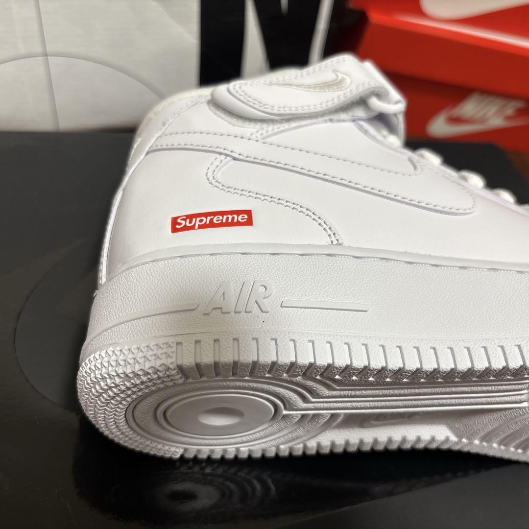 新品 NIKE Air Force 1 Mid SP Supreme 27.5㎝ 新品 NIKE Air Force 1 Mid SP Supreme 27.5㎝