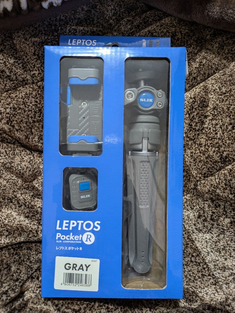 LEPTOS Pocket R 自撮り棒 GRAY