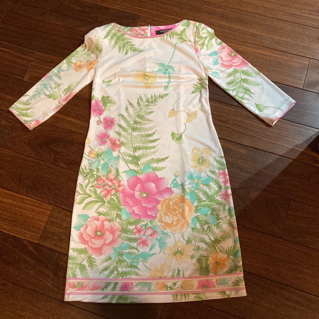 21正規激安 ナオさま 専用 美品 レオナール ワンピース Deeplaid Com