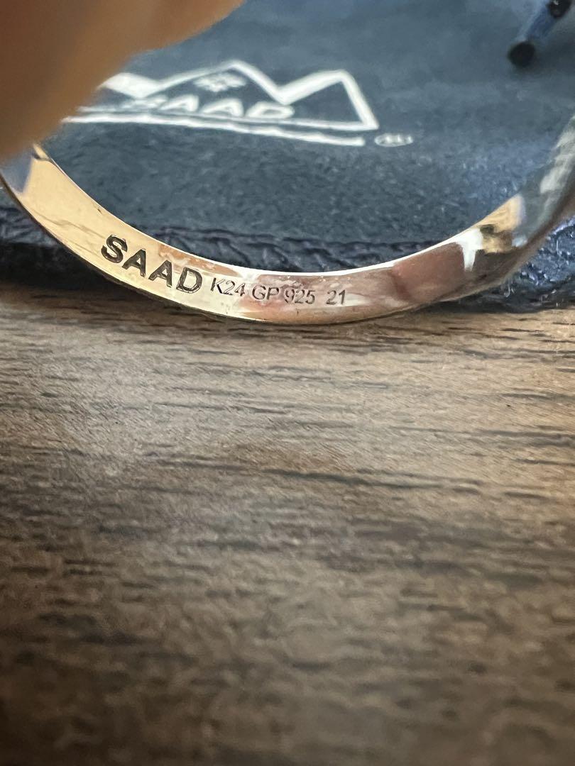 超安い品質 SAAD デザインリング 21号 アクセサリー - アクセサリー