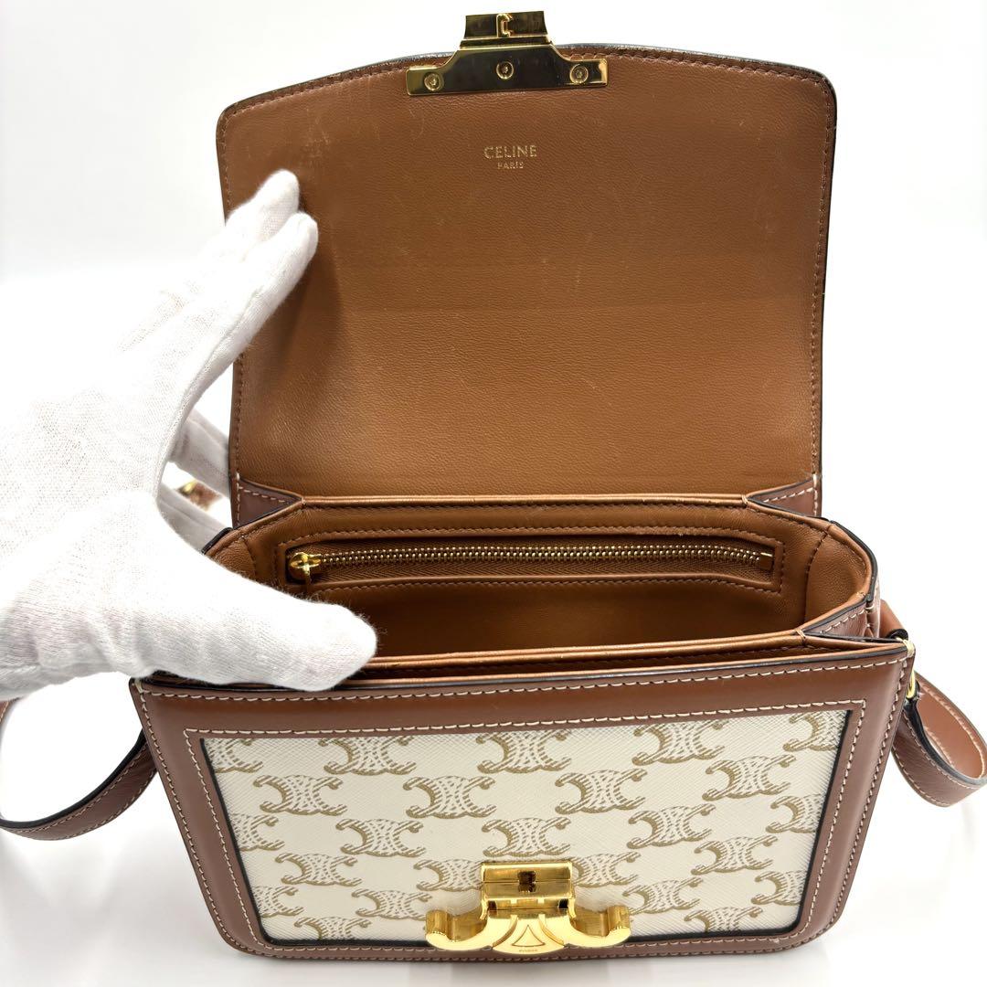 美品✨ CELINE ティーン トリオンフ ショルダーバッグ 肩掛け
