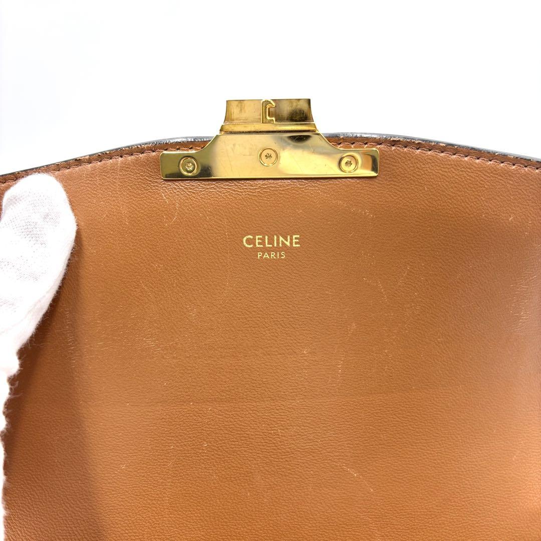 美品✨ CELINE ティーン トリオンフ ショルダーバッグ 肩掛け