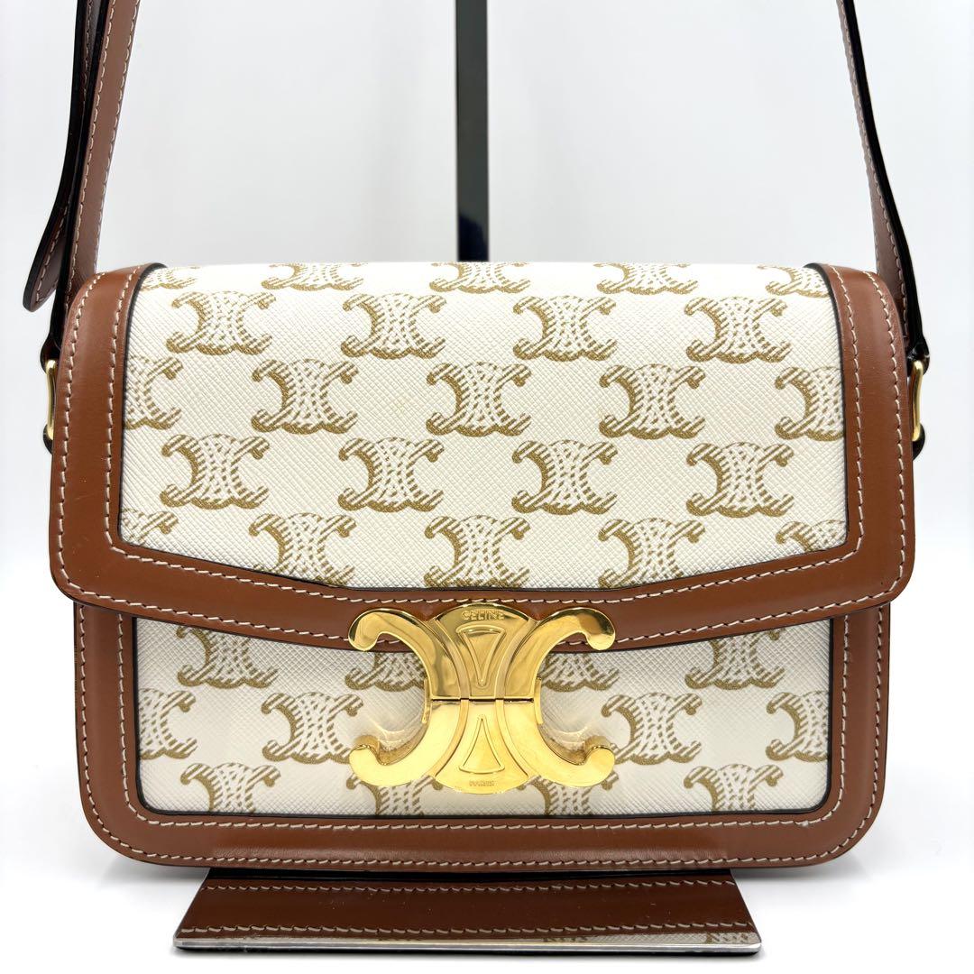 美品✨ CELINE ティーン トリオンフ ショルダーバッグ 肩掛け