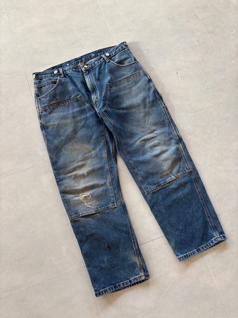 POLAR KING double knee denim pants POLAR KING double knee denim pants