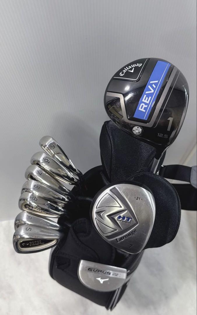 新品バック Callaway REVA レディース クラブセット 10本 L 右