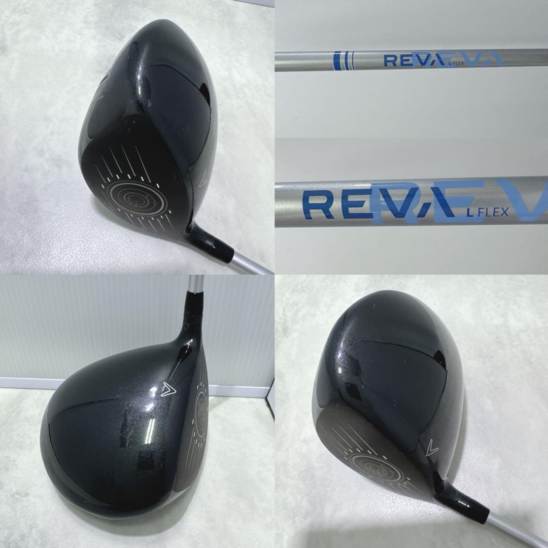 新品バック Callaway REVA レディース クラブセット 10本 L 右