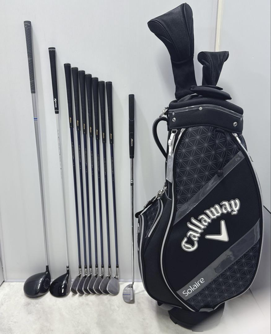 新品バック Callaway REVA レディース クラブセット 10本 L 右