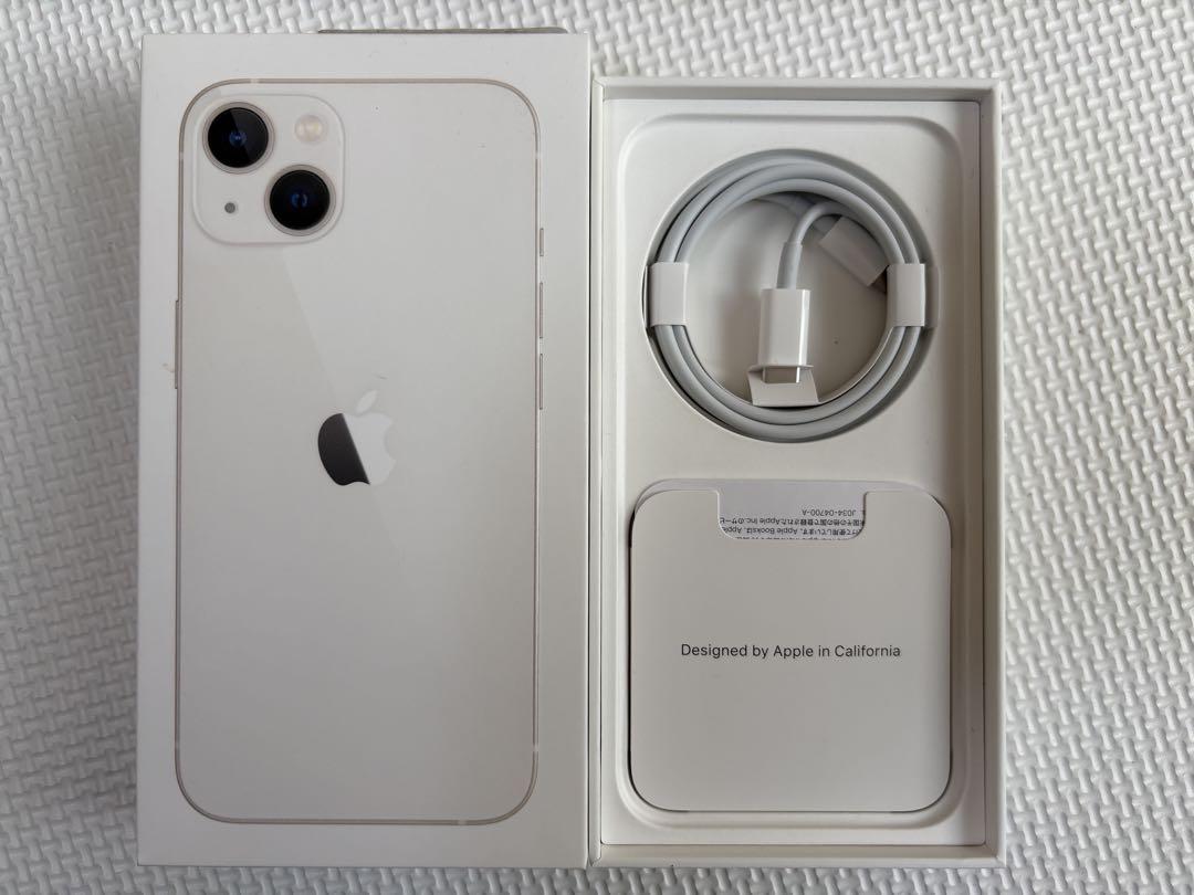 Apple iPhone 13 ホワイト 本体　128G