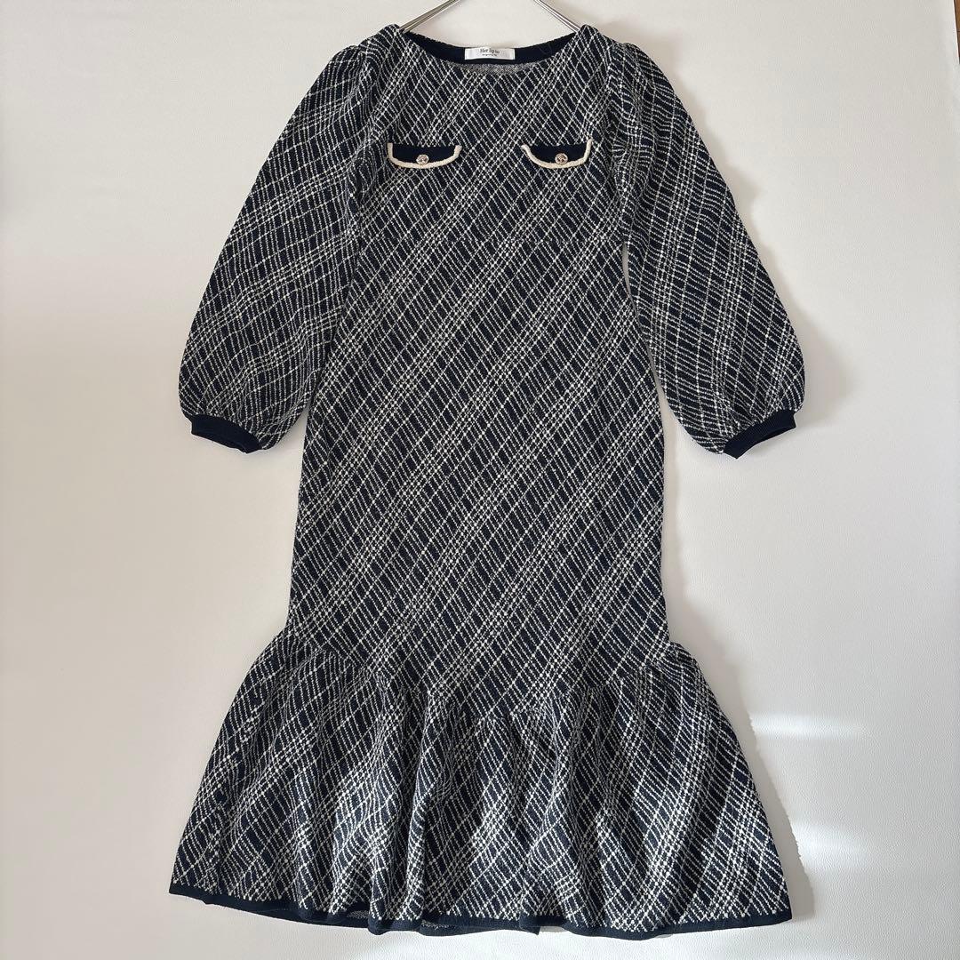 ハーリップトゥ 23AW Vosges Jacquard Knit Dress ハーリップトゥ 23AW Vosges Jacquard Knit Dress