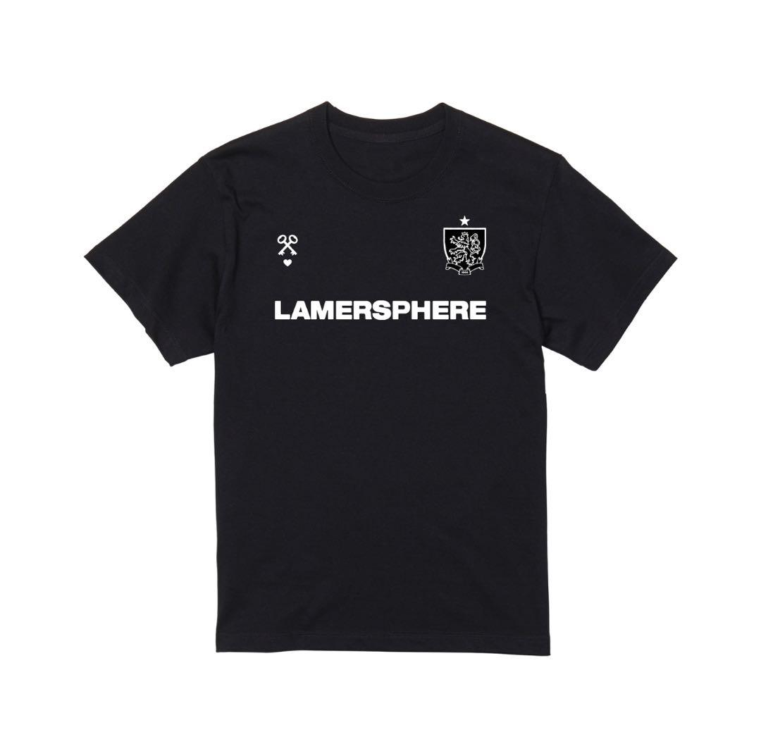 LAMERSPHERE ロゴプリント Tシャツ LAMERSPHERE CALCIO T-SHIRT KEIJU着用 - メルカリ