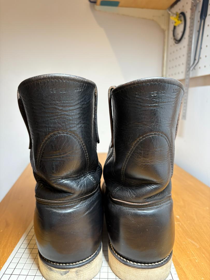 Red Wing 黒 ペコスブーツ