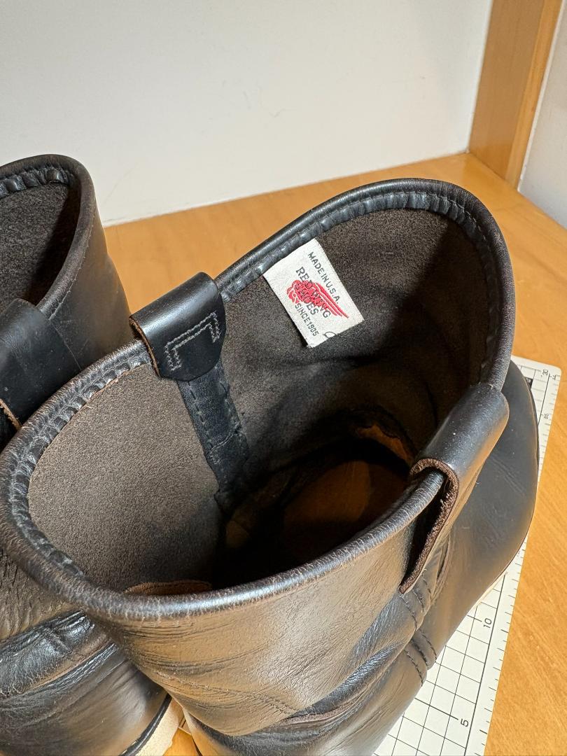 Red Wing 黒 ペコスブーツ