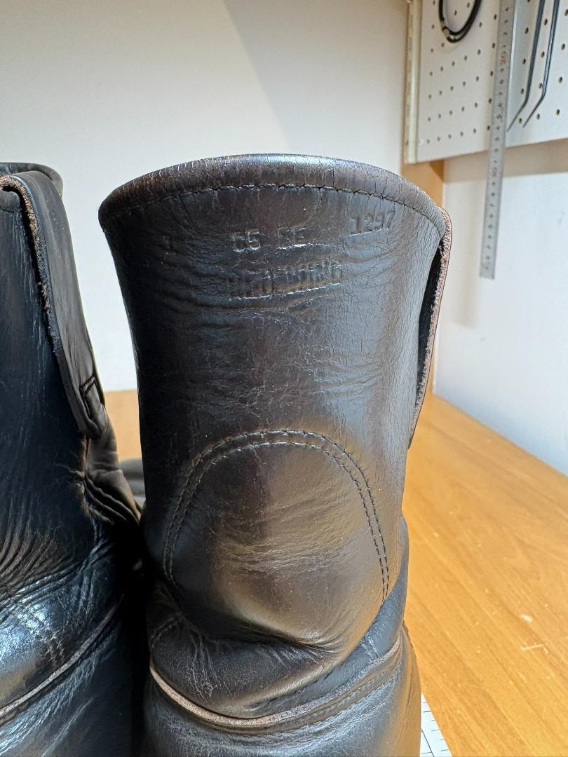 Red Wing 黒 ペコスブーツ