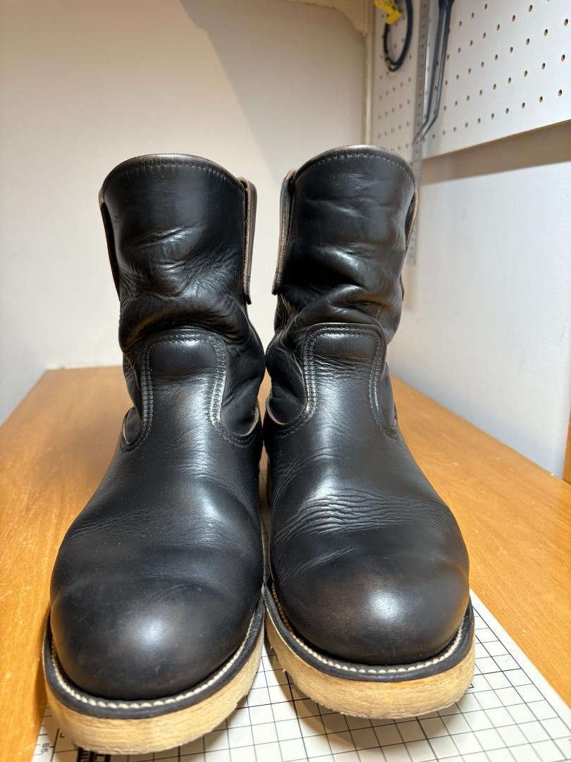 Red Wing 黒 ペコスブーツ