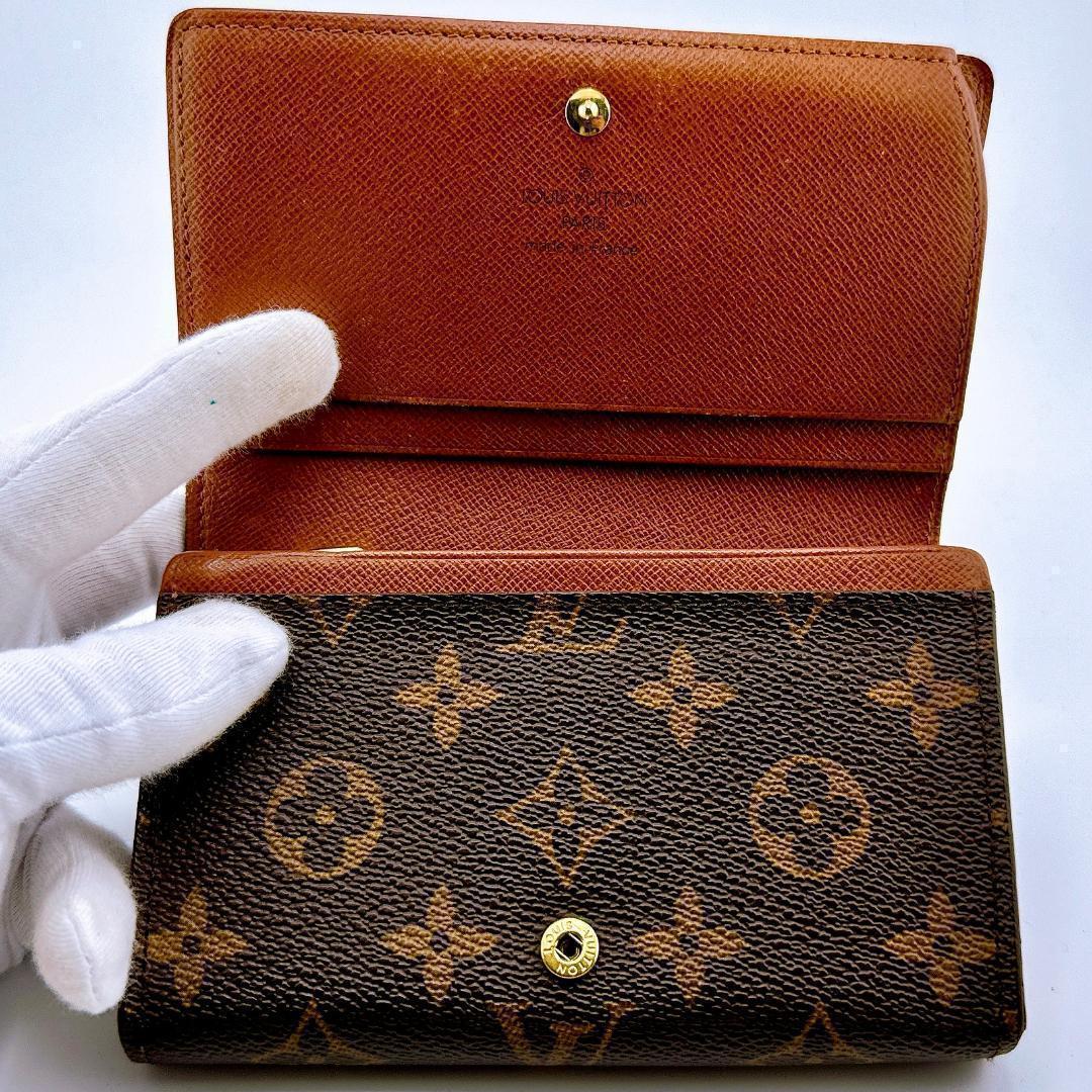ルイヴィトン M61730 モノグラム ポルトモネビエトレゾール★