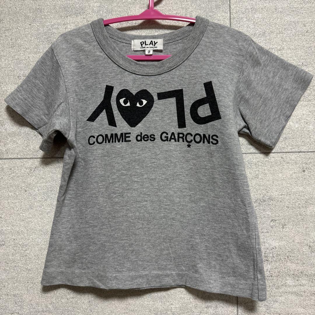 ァッション人気ブランドランキング プレイコムデギャルソン メルカリ - サイズ2 Tシャツ キッズ トップス