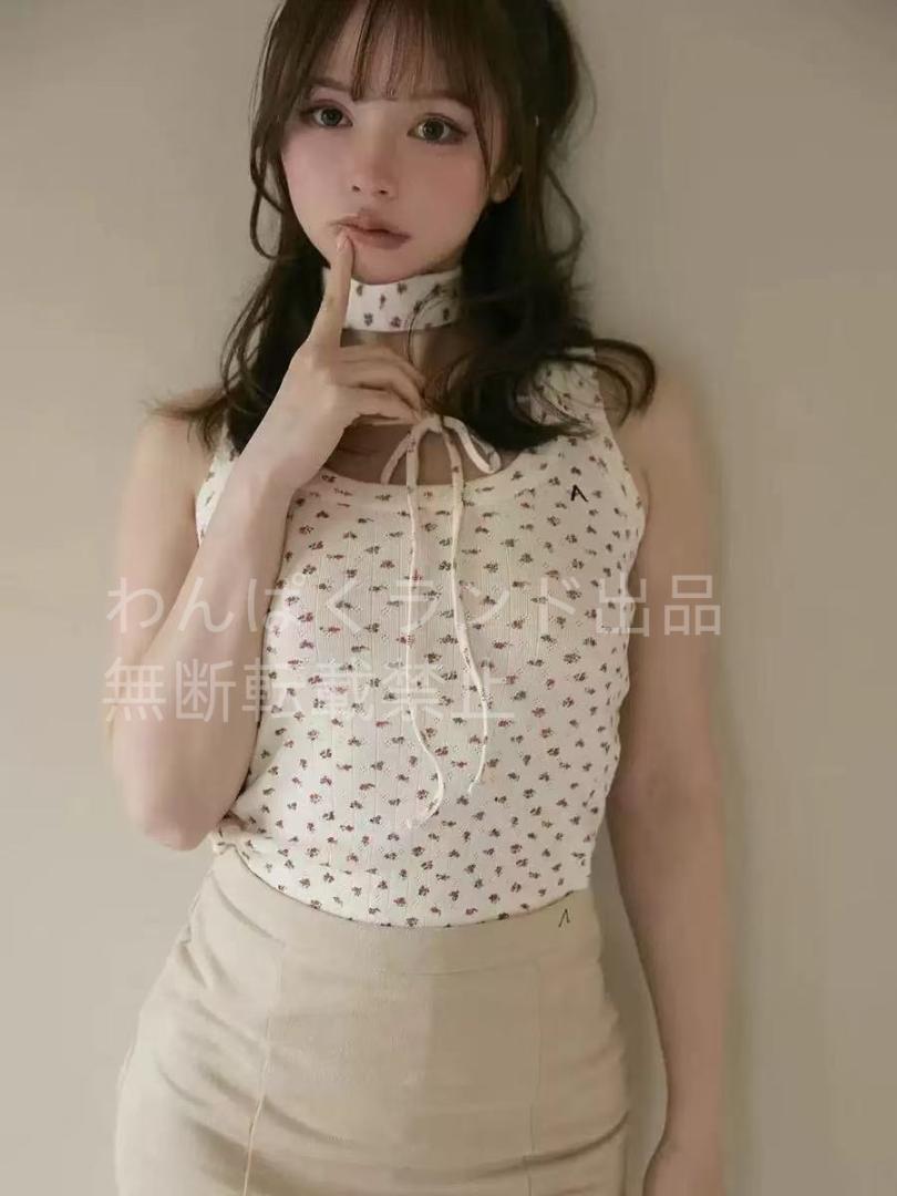 大人気 Andmary Flower ribbon tops - メルカリ